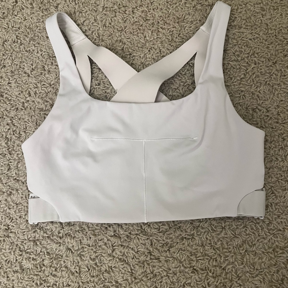 White Lululemon bra
